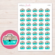 I-18558 planner sticker sheet with enlarged sticker detail