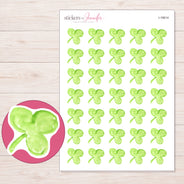 I-18614 planner sticker sheet with enlarged sticker detail