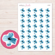 I-18627 planner sticker sheet with enlarged sticker detail