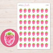 I-18646 planner sticker sheet with enlarged sticker detail