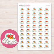 I-18673 planner sticker sheet with enlarged sticker detail