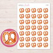 I-18681 planner sticker sheet with enlarged sticker detail