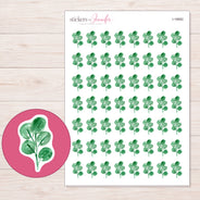I-18682 planner sticker sheet with enlarged sticker detail