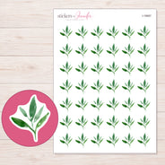 I-18687 planner sticker sheet with enlarged sticker detail