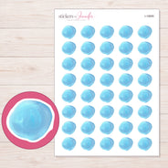 I-18695 planner sticker sheet with enlarged sticker detail
