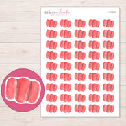 I-19209 planner sticker sheet with enlarged sticker detail