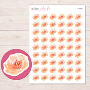I-19236 planner sticker sheet with enlarged sticker detail