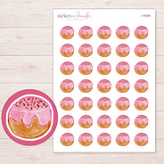 I-19239 planner sticker sheet with enlarged sticker detail