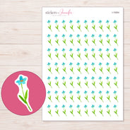 I-19264 planner sticker sheet with enlarged sticker detail