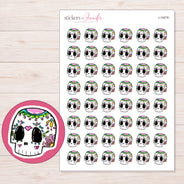 I-19278 planner sticker sheet with enlarged sticker detail