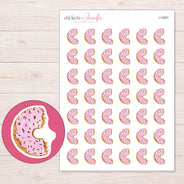 I-19287 planner sticker sheet with enlarged sticker detail