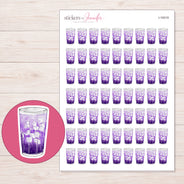 I-19319 planner sticker sheet with enlarged sticker detail