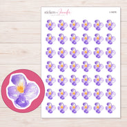 I-19376 planner sticker sheet with enlarged sticker detail