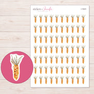 I-19423 planner sticker sheet with enlarged sticker detail