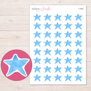 I-19454 planner sticker sheet with enlarged sticker detail