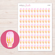 I-19467 planner sticker sheet with enlarged sticker detail