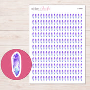 I-19469 planner sticker sheet with enlarged sticker detail
