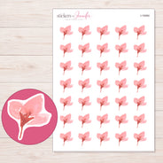 I-19484 planner sticker sheet with enlarged sticker detail