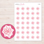 I-19522 planner sticker sheet with enlarged sticker detail
