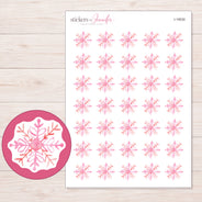 I-19530 planner sticker sheet with enlarged sticker detail