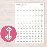 I-19557 planner sticker sheet with enlarged sticker detail