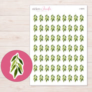 I-19575 planner sticker sheet with enlarged sticker detail