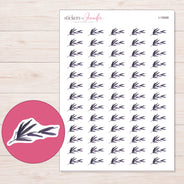 I-19588 planner sticker sheet with enlarged sticker detail