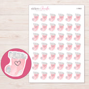 I-19622 planner sticker sheet with enlarged sticker detail