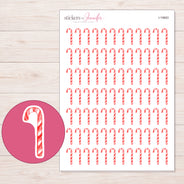 I-19663 planner sticker sheet with enlarged sticker detail