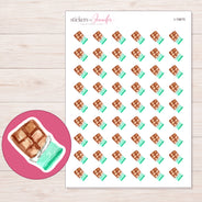 I-19675 planner sticker sheet with enlarged sticker detail