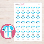 I-19717 planner sticker sheet with enlarged sticker detail