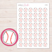 I-19721 planner sticker sheet with enlarged sticker detail