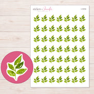 I-19740 planner sticker sheet with enlarged sticker detail