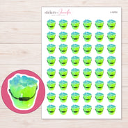 I-19753 planner sticker sheet with enlarged sticker detail