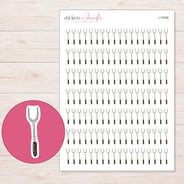 I-19766 planner sticker sheet with enlarged sticker detail