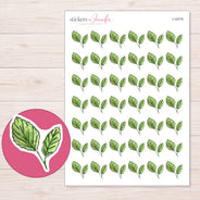 I-19775 planner sticker sheet with enlarged sticker detail
