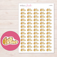 I-19779 planner sticker sheet with enlarged sticker detail