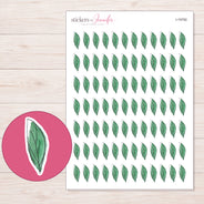 I-19792 planner sticker sheet with enlarged sticker detail