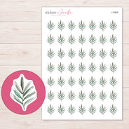 I-19808 planner sticker sheet with enlarged sticker detail