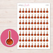 I-19818 planner sticker sheet with enlarged sticker detail