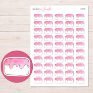 I-19859 planner sticker sheet with enlarged sticker detail