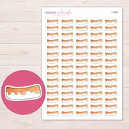 I-19867 planner sticker sheet with enlarged sticker detail