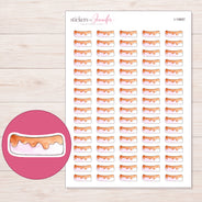 I-19887 planner sticker sheet with enlarged sticker detail