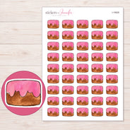 I-19928 planner sticker sheet with enlarged sticker detail