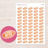 I-19929 planner sticker sheet with enlarged sticker detail