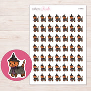 I-19942 planner sticker sheet with enlarged sticker detail
