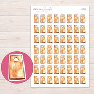I-19959 planner sticker sheet with enlarged sticker detail