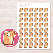 I-19962 planner sticker sheet with enlarged sticker detail