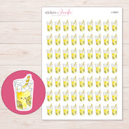 I-19970 planner sticker sheet with enlarged sticker detail