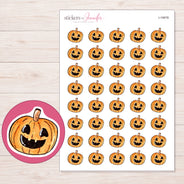 I-19978 planner sticker sheet with enlarged sticker detail